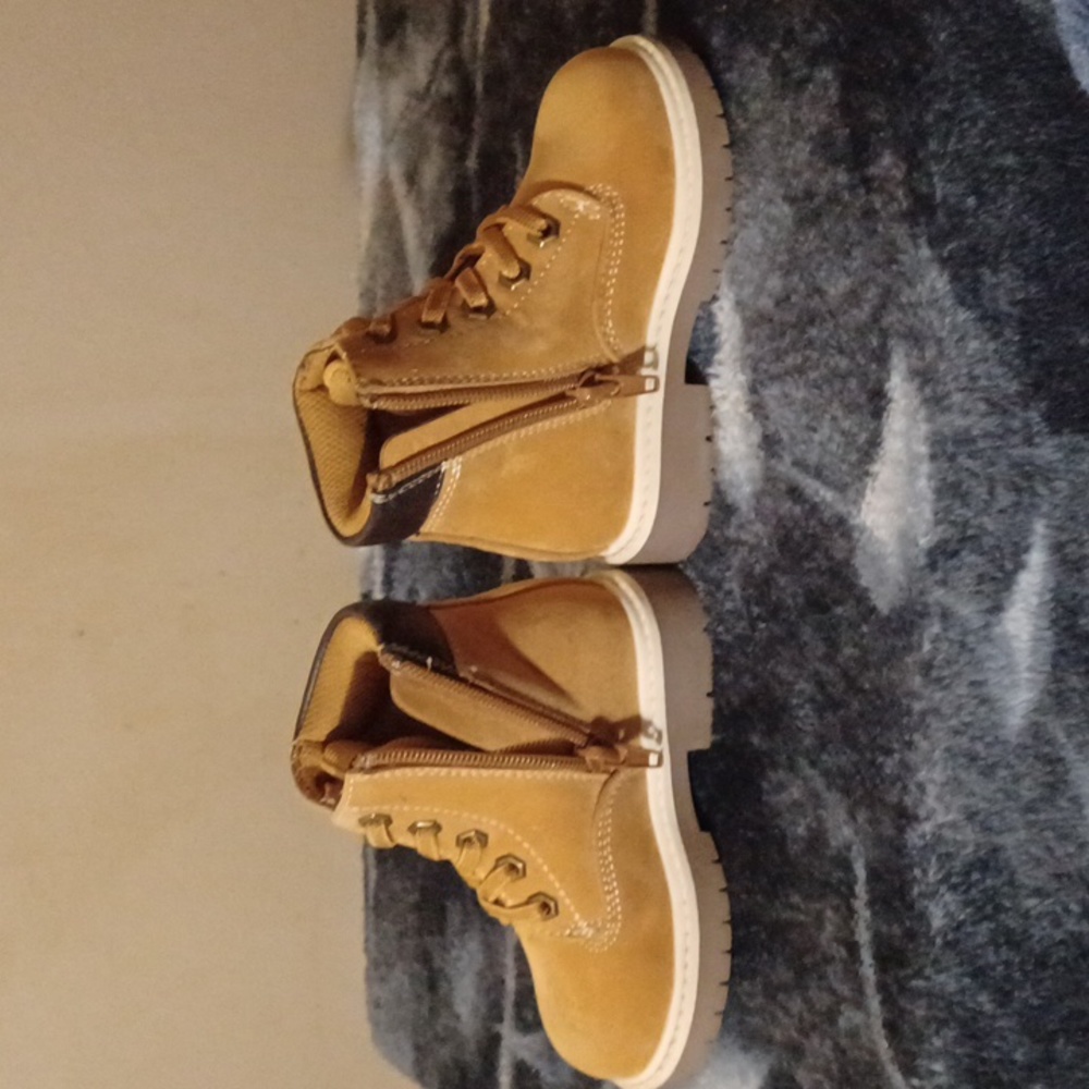 Thereabouts Toddler Boys Lil Luke Flat Heel Hiking Boots - Picture 5 of 8